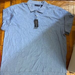 NWT Grant Thomas men’s blue polo shirt